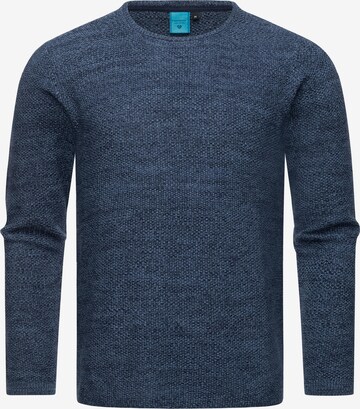 Ragwear Sweater 'Knitson' in Blue: front