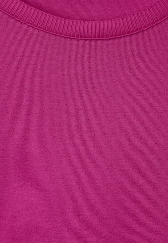 STREET ONE T-shirt i rosa