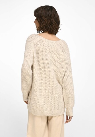 Basler Strickpullover in Beige