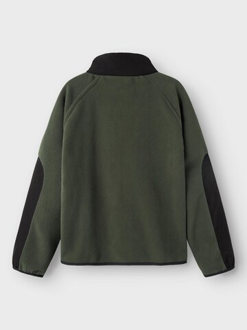 Jachetă  fleece 'NKNMYles' de la NAME IT pe verde