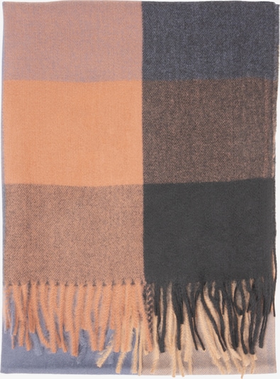 Seasons of April Schal 'Milly' in beige / marine / braun / schwarz, Produktansicht