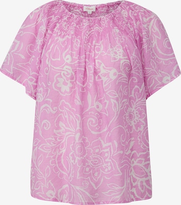 Chemisier s.Oliver en rose : devant