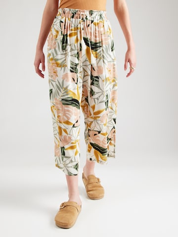 Hailys Wide leg Pants 'Ro44la' in White: front