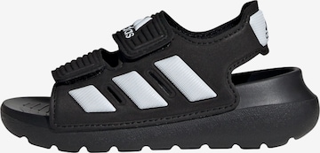 ADIDAS SPORTSWEAR Plážová/koupací obuv 'Altaswim 2.0' – černá: přední strana