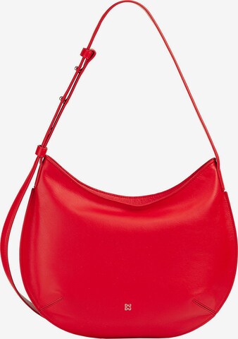 DuDu Shoulder Bag 'Hispani' in Red: front