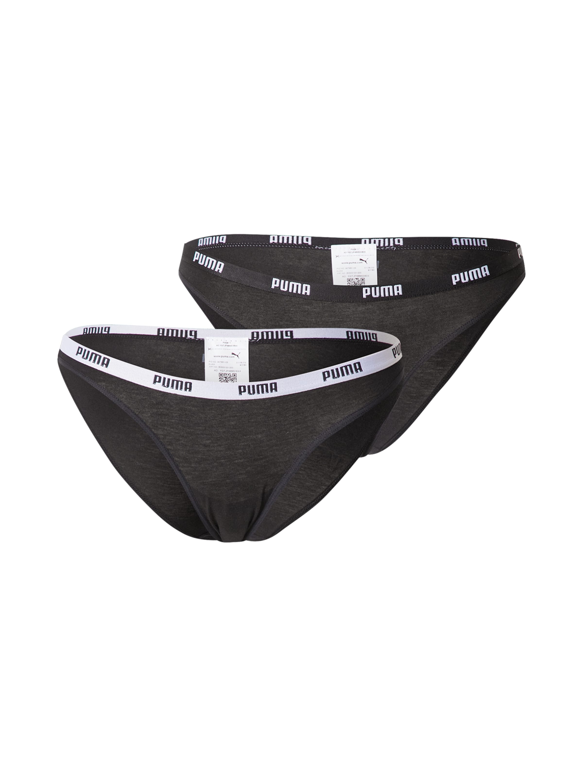 Slip di PUMA in nero: frontale