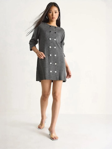 Abito in maglia di Bianco Lucci in grigio