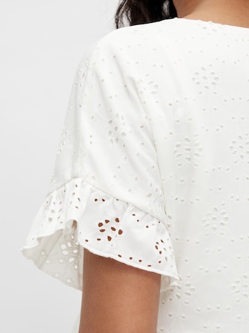 MAMALICIOUS Summer Dress 'Dinne Tess' in White