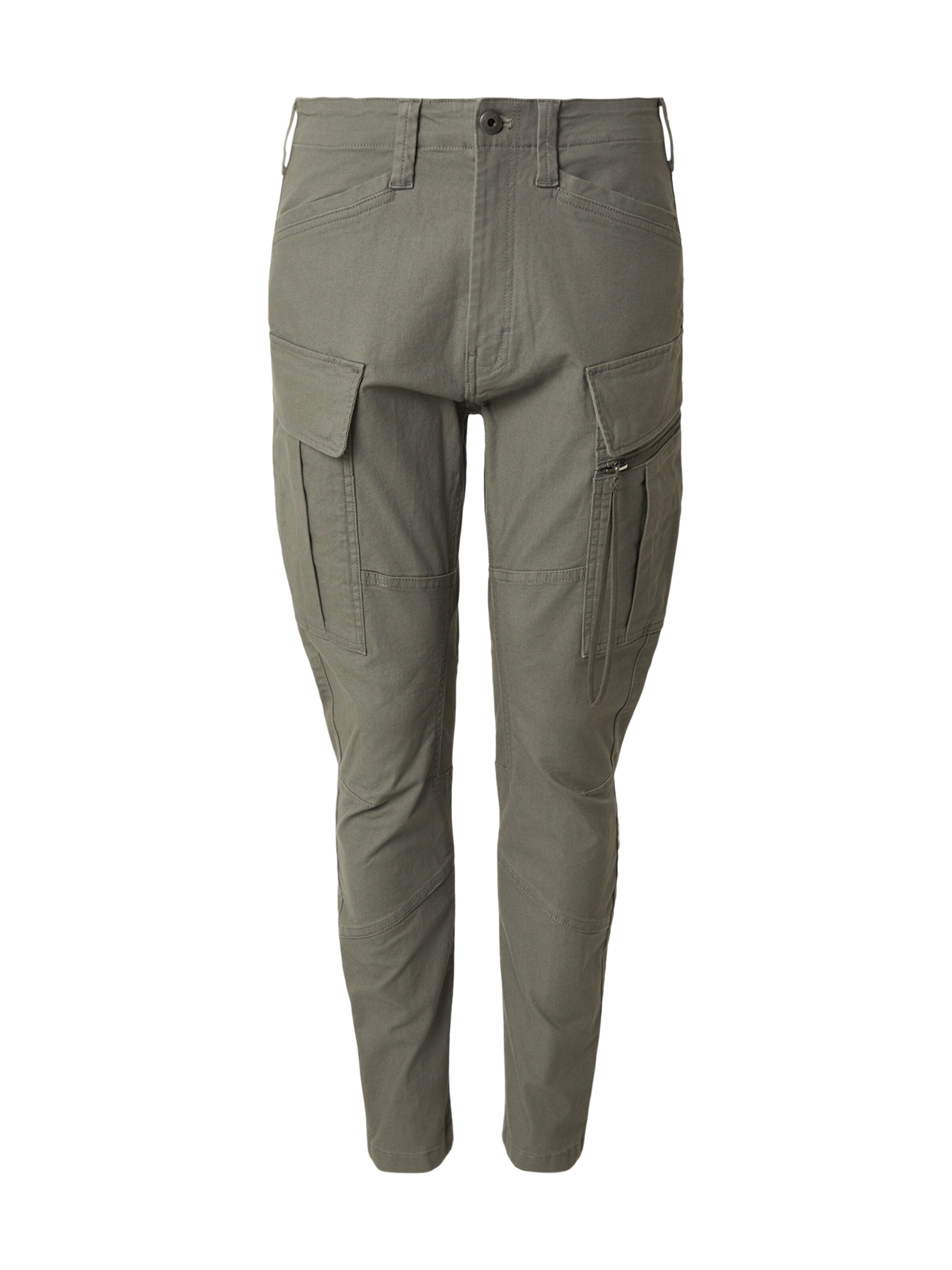 Skinny Pantaloni cu buzunare de la G-STAR pe verde: față