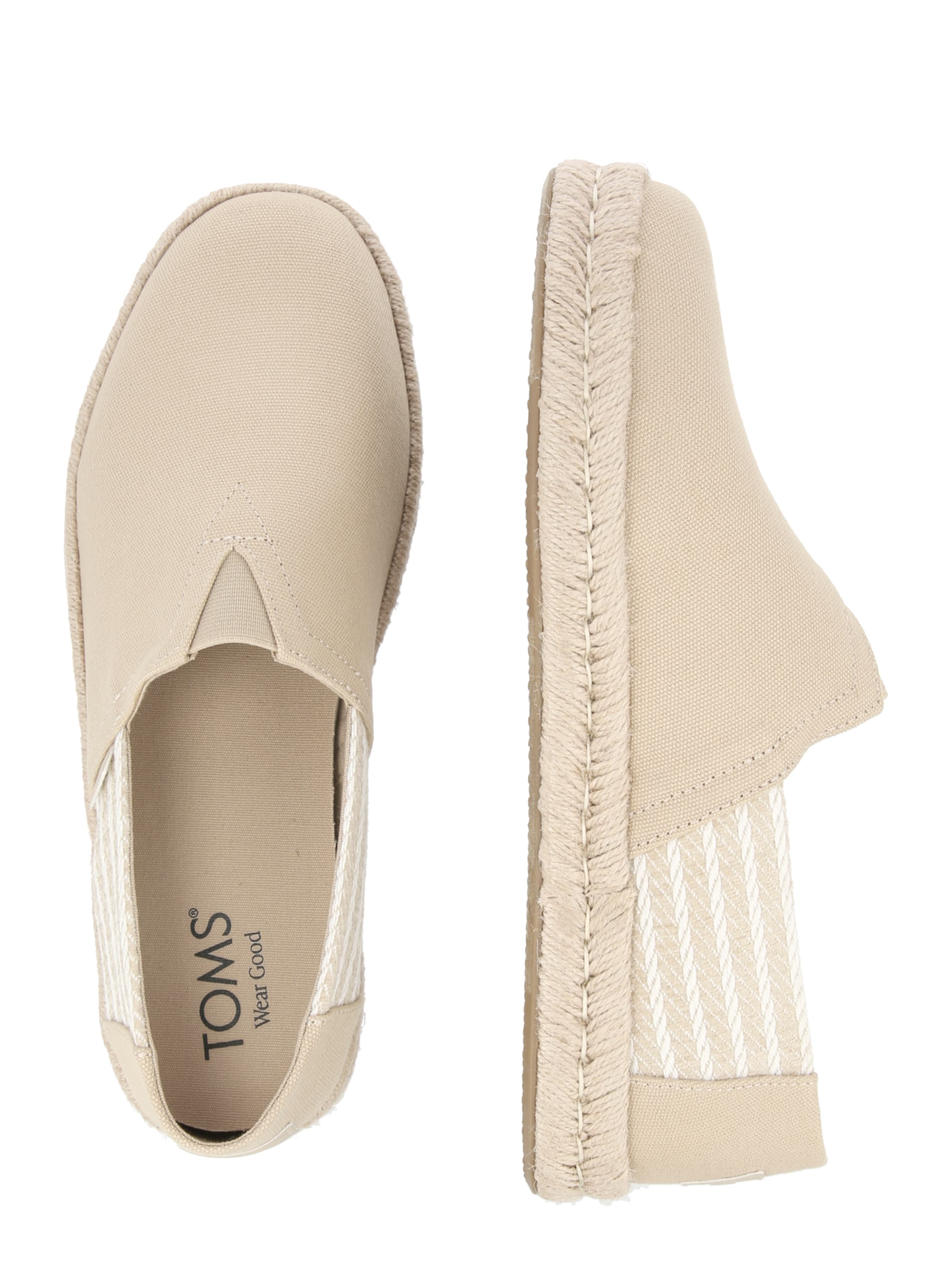TOMS Εσπαντρίγιες σε μπεζ