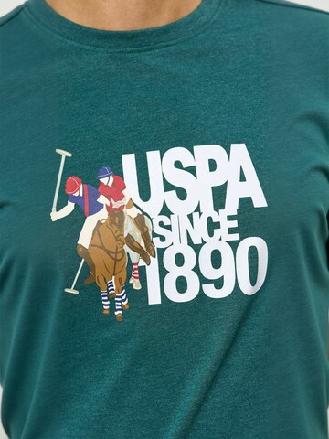 Coupe regular Chemise ' UMDamir ' U.S. POLO ASSN. en vert