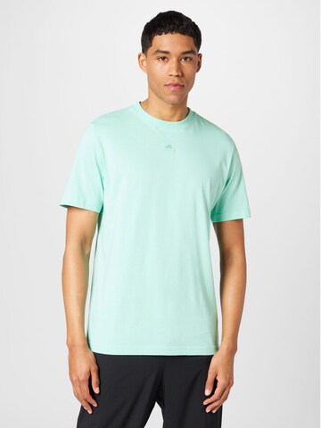 T-Shirt fonctionnel 'All Szn' ADIDAS SPORTSWEAR en bleu : devant
