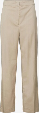 Aware Regular Broek 'Shiny' in Beige: voorkant