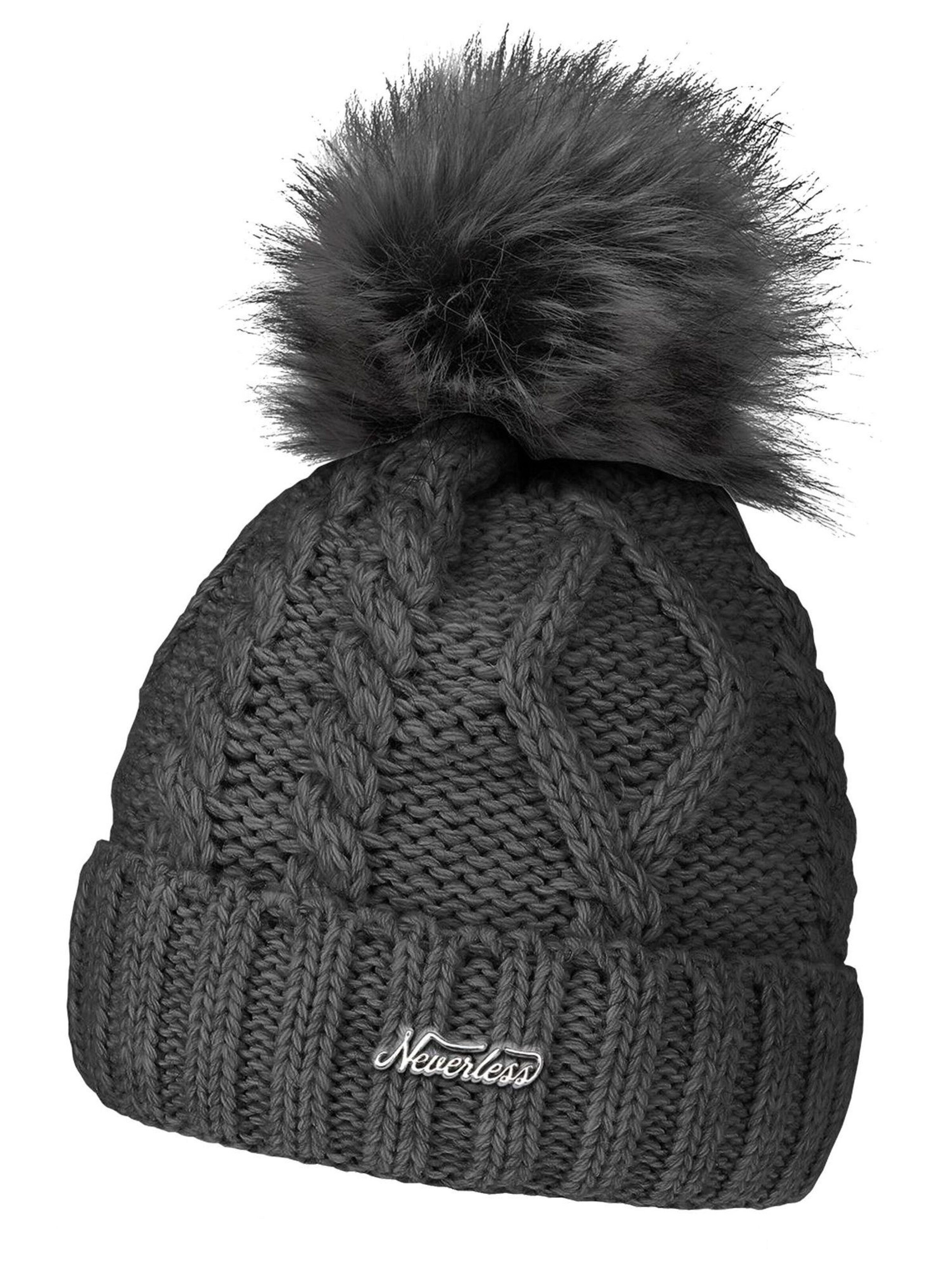 Neverless Beanie 'Julie' in Grey: front