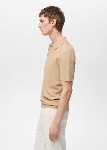 MANGO MAN Shirt 'Andrew' in Beige