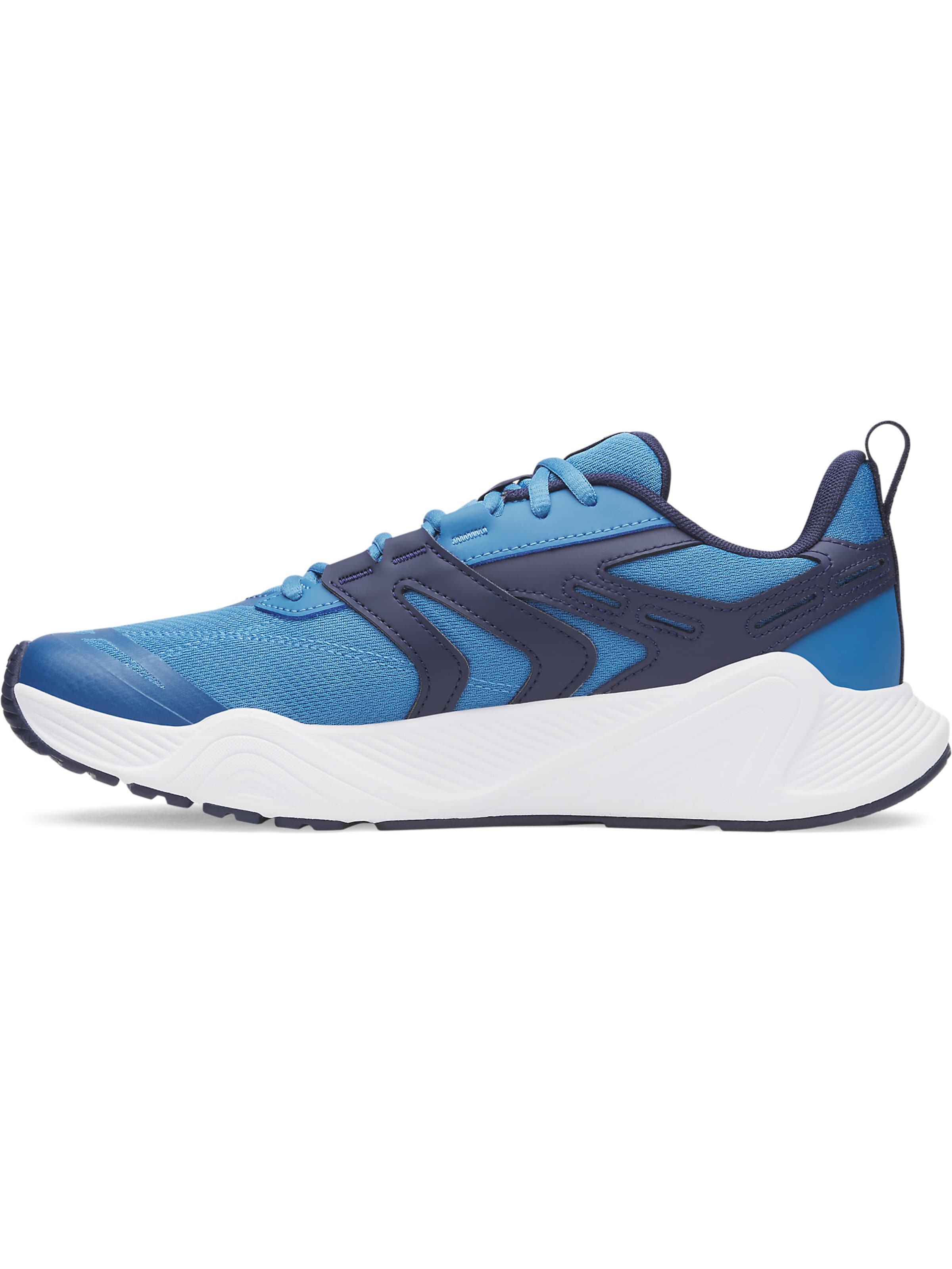 UNDER ARMOUR Athletic Shoes 'Charged Commit TR 5' in Blue: front