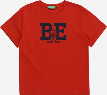 UNITED COLORS OF BENETTON T-Shirt in Rot: predná strana