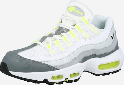 Nike Sportswear Sneaker 'Air Max 95' in neongelb / hellgrau / weiß, Produktansicht