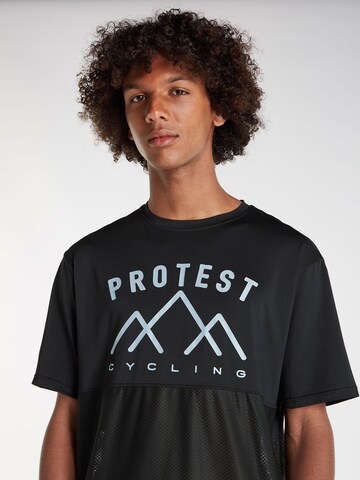 PROTEST Shirt 'PRTCORNET' in Zwart