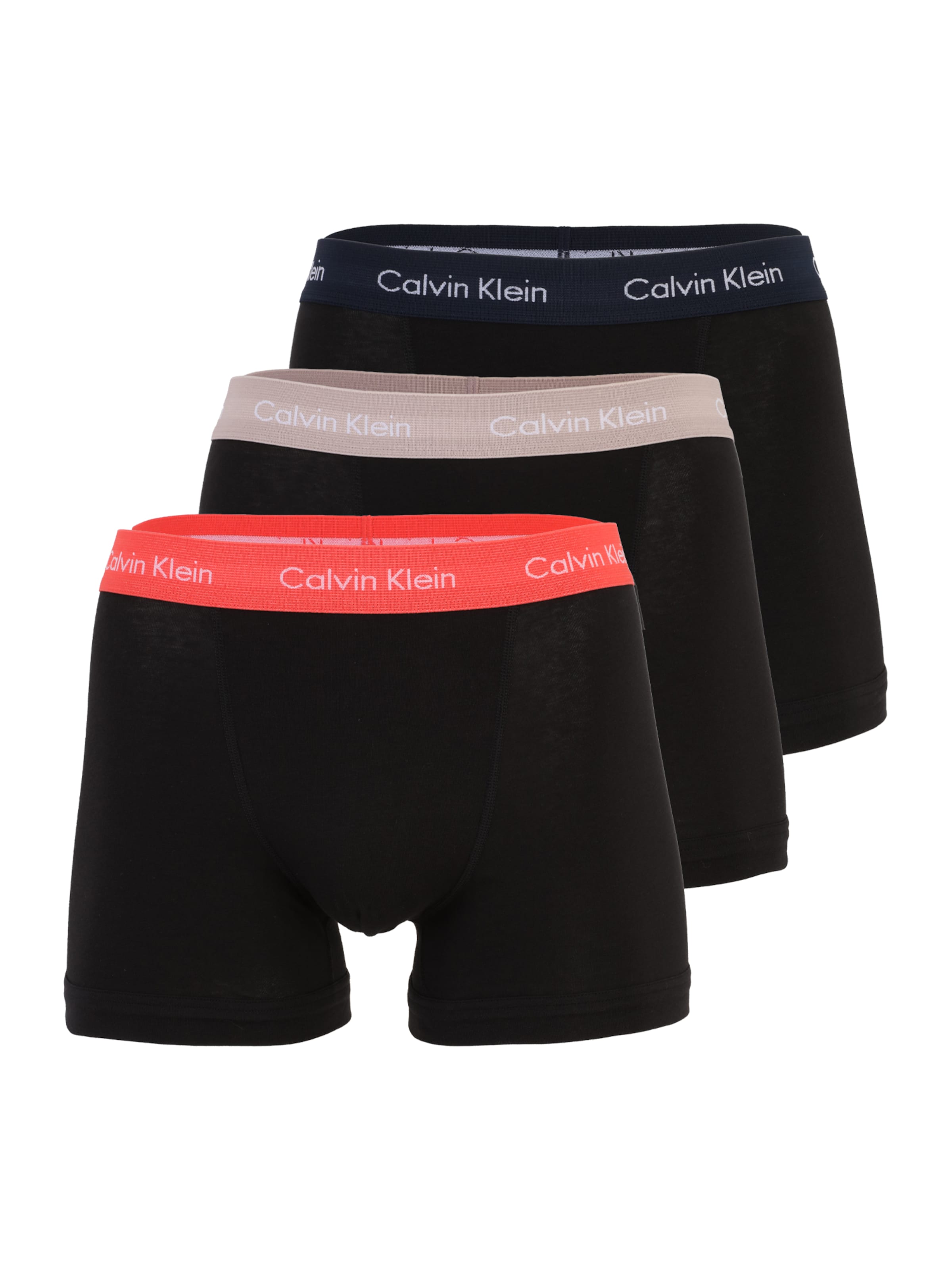 Calvin Klein Underwear Шорты Боксеры в Черный: спереди