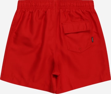 Shorts de bain CONVERSE en rouge