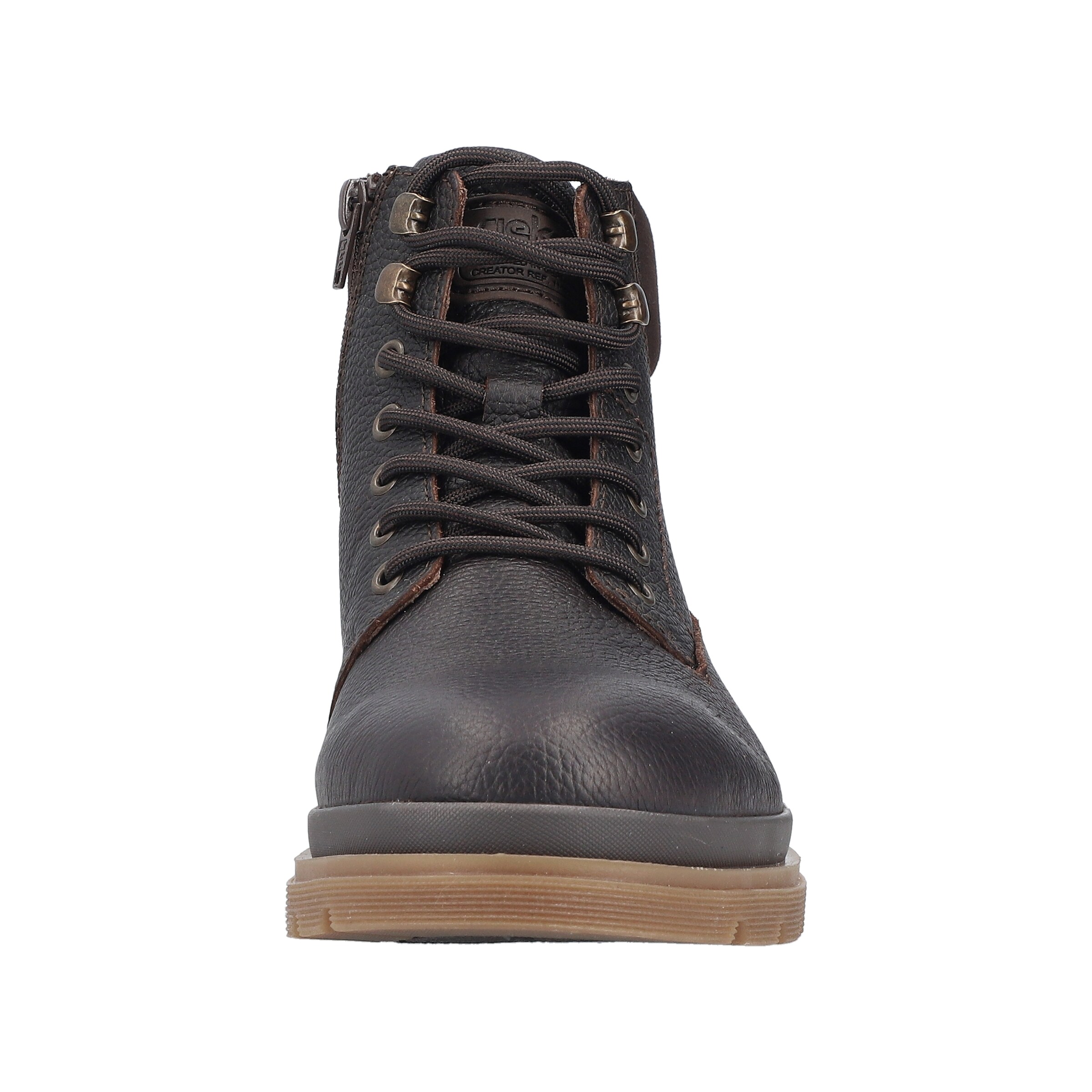 Boots stringati di Rieker in marrone