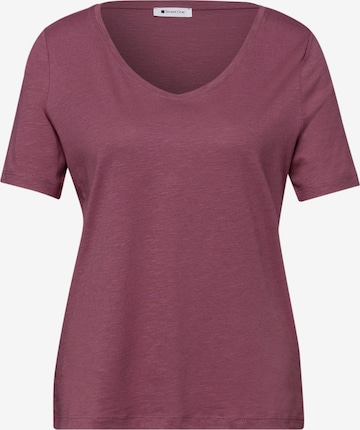 STREET ONE Shirt in Pink: front