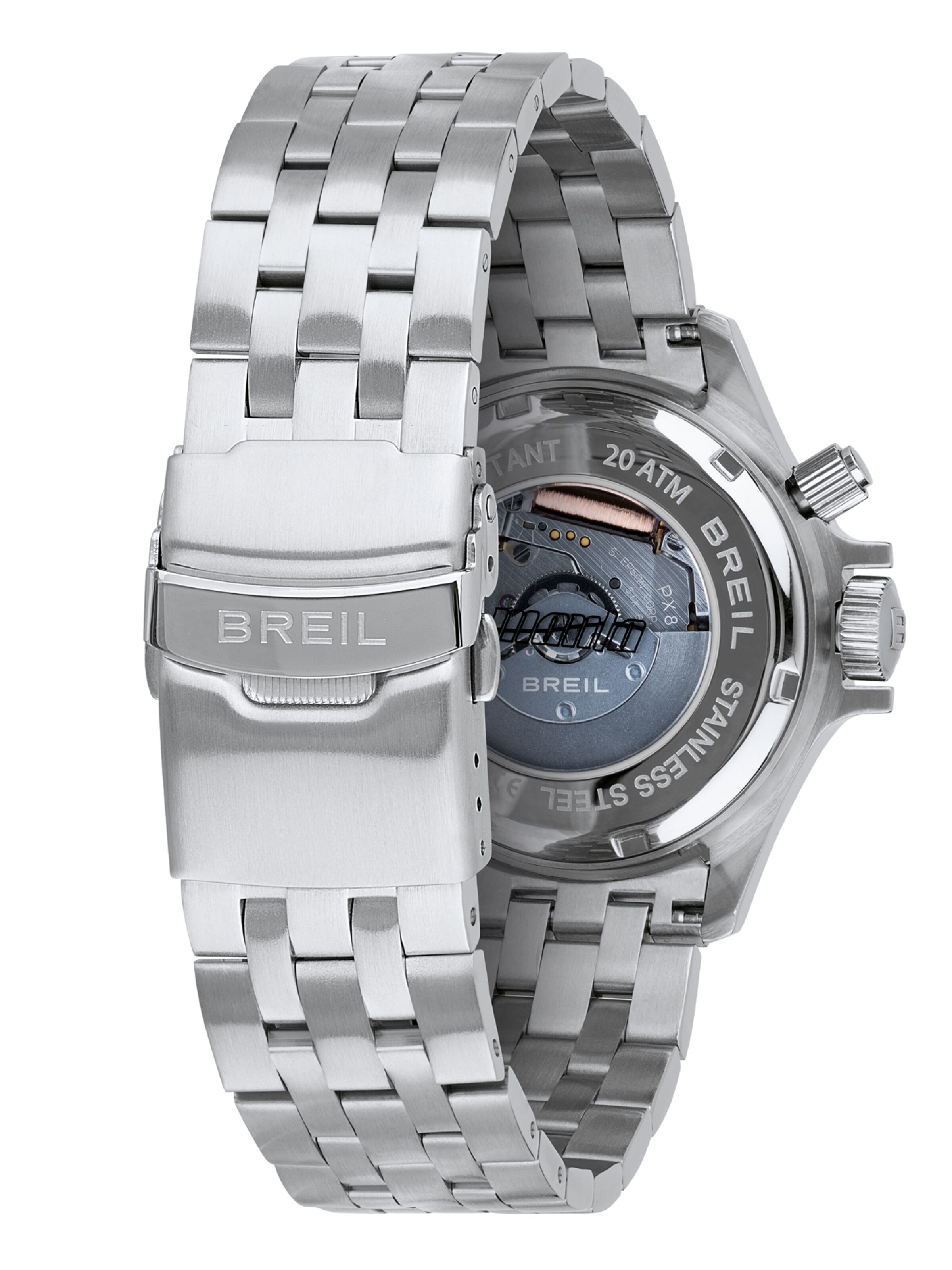 Breil Analoog horloge 'Manta P.R.O.' in Zilver