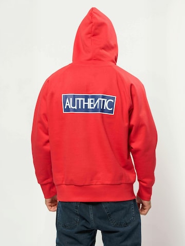 KAPPA Sweatshirt 'KUAuthentic Origin' i rød