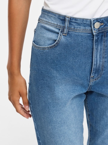 VILA - Skinny Vaquero en azul