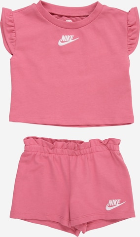 Nike Sportswear Set in Roze: voorkant
