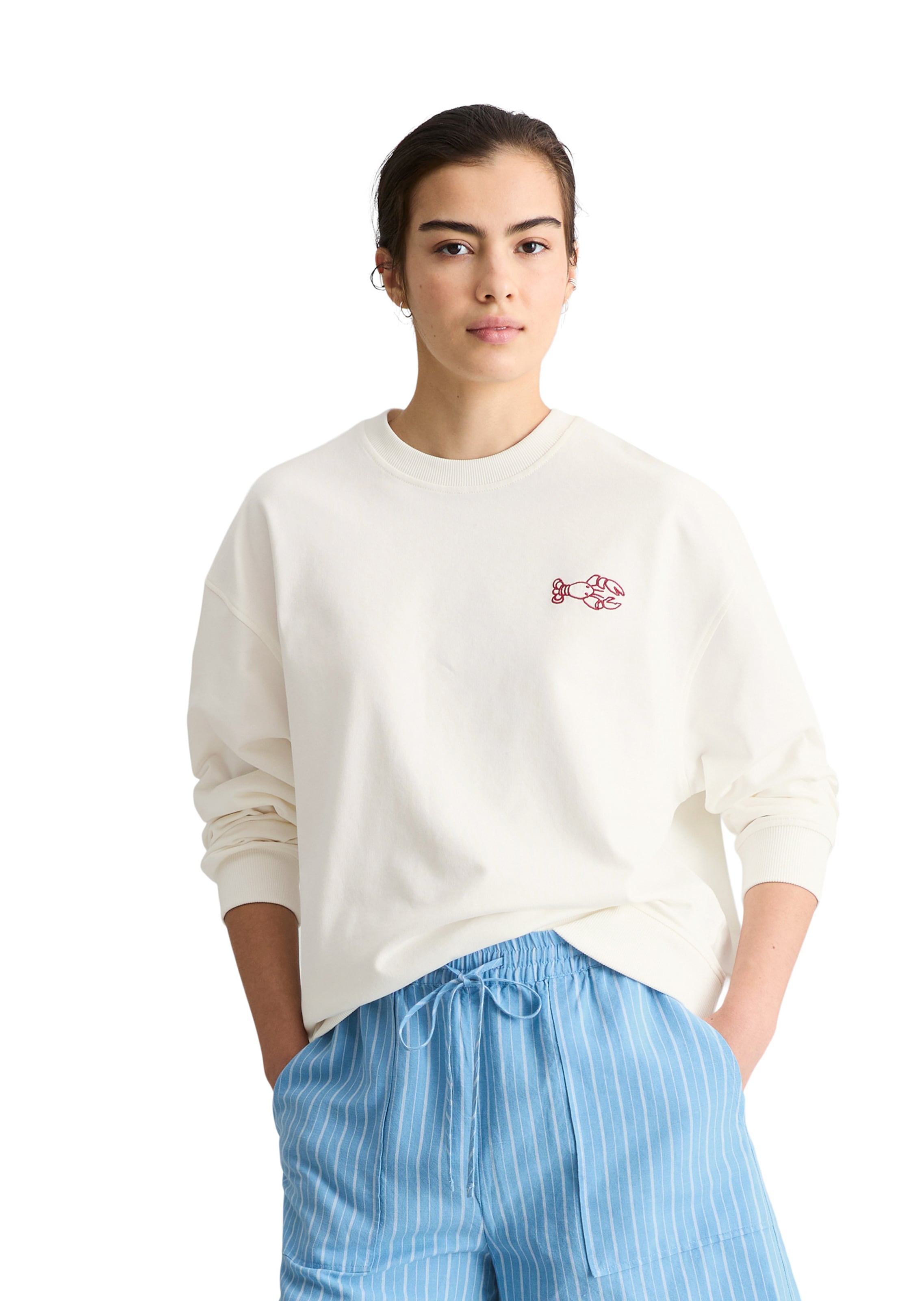 Marc O'Polo DENIM Sweatshirt in White