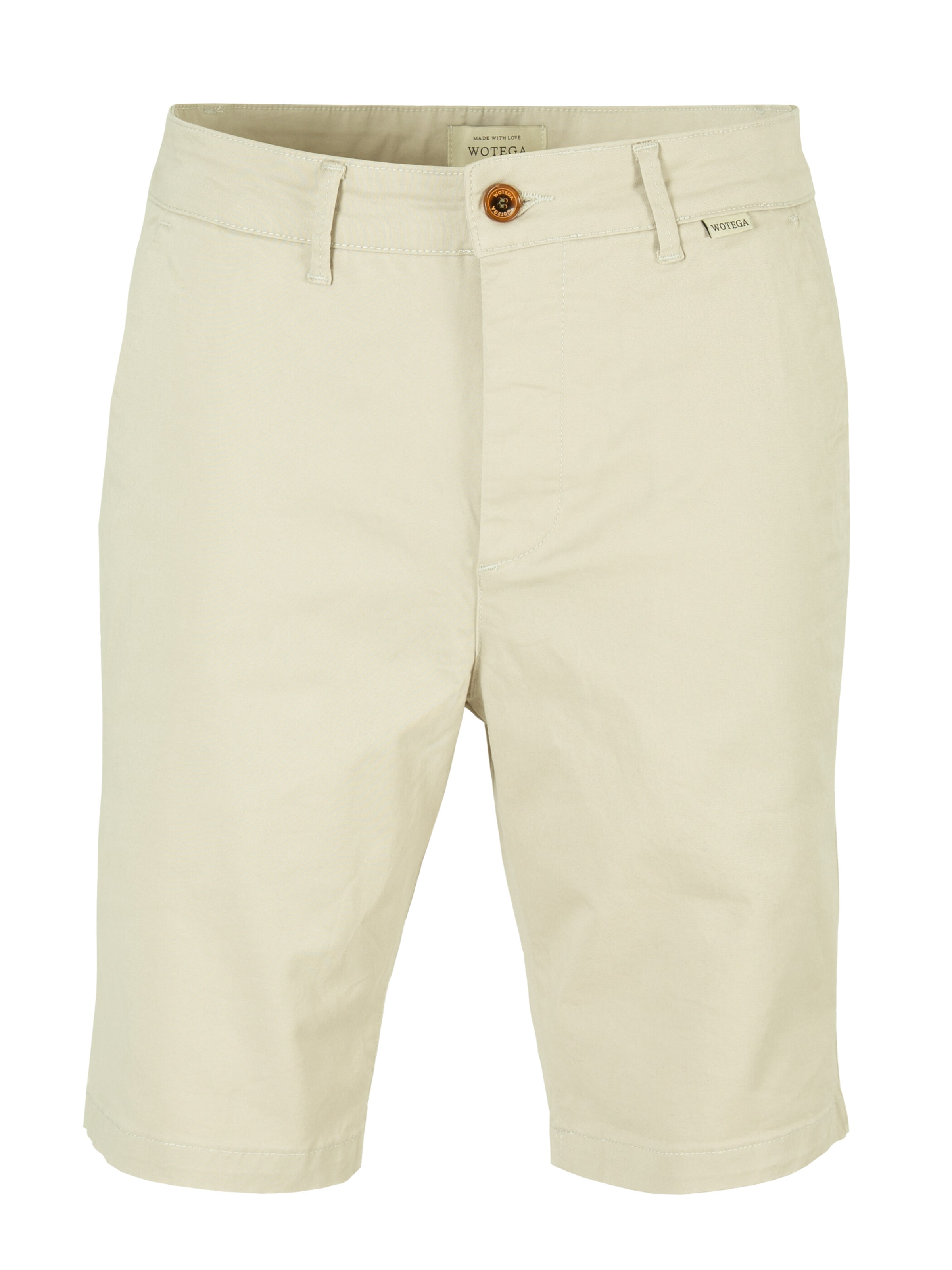 WOTEGA Regular Chino Pants 'Spring' in Beige: front
