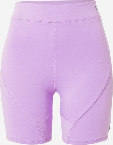 Superdry Workout Pants in Purple: front