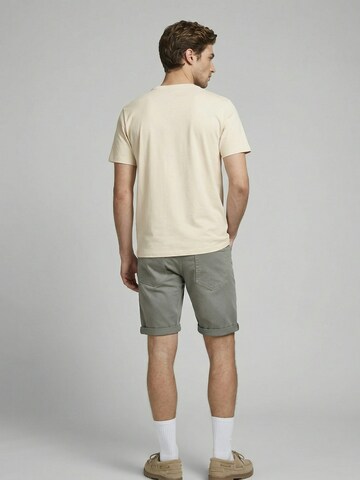 JJ Rebel Tričko 'JREBMASON' - Béžová