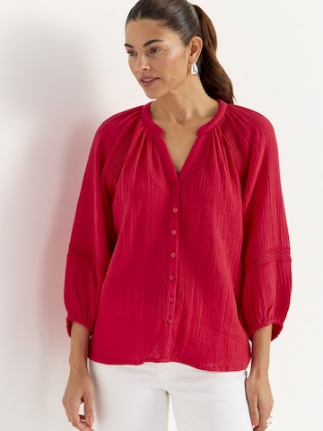 Chemisier Cellbes of Sweden en rouge : devant