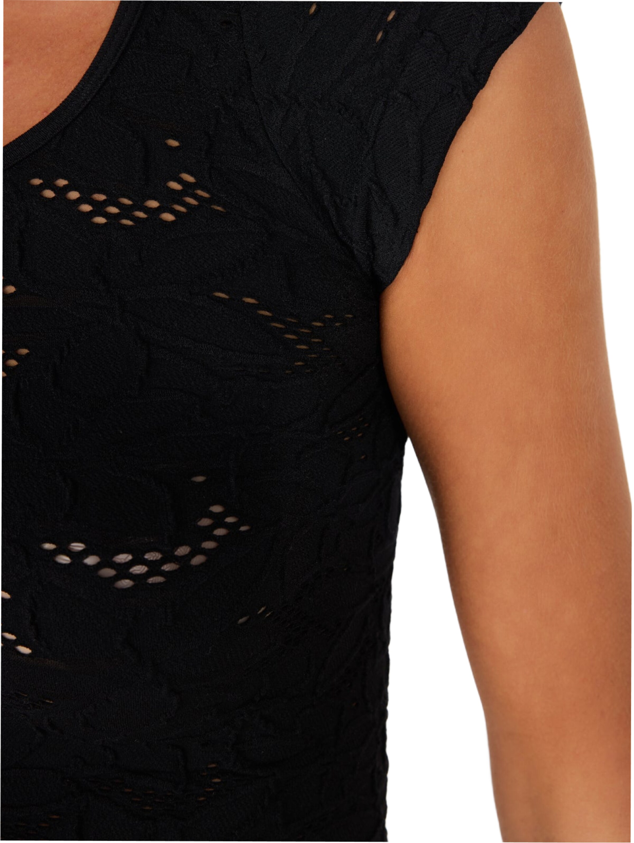 No Matter What Top in Schwarz