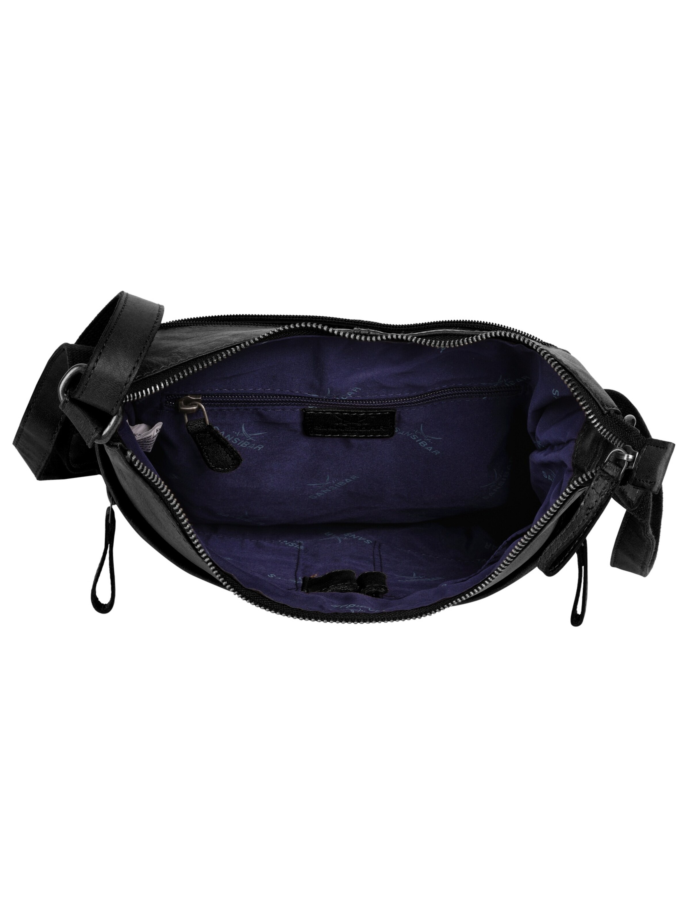 SANSIBAR Crossbody Bag in Black