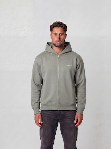 Last Bucks Bluza rozpinana 'Last Bucks | Capital Zip Hoodie' w kolorze szary