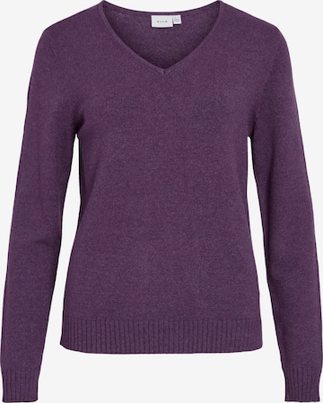 Pull-over 'VIRIL' VILA en violet : devant