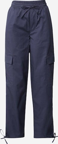 mazine Loosefit Cargobroek 'Coria' in Blauw: voorkant