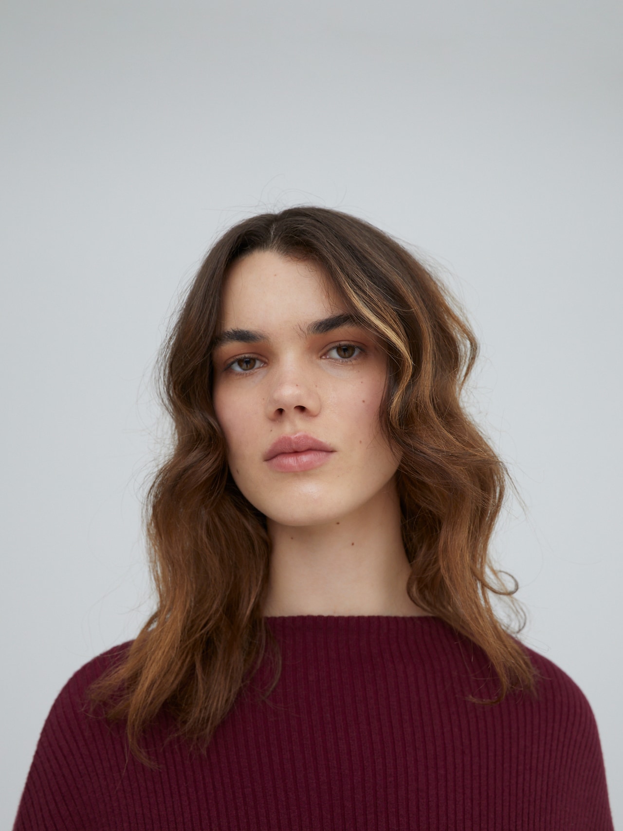 EDITED Produkte Kleid 'Nata' burgunder