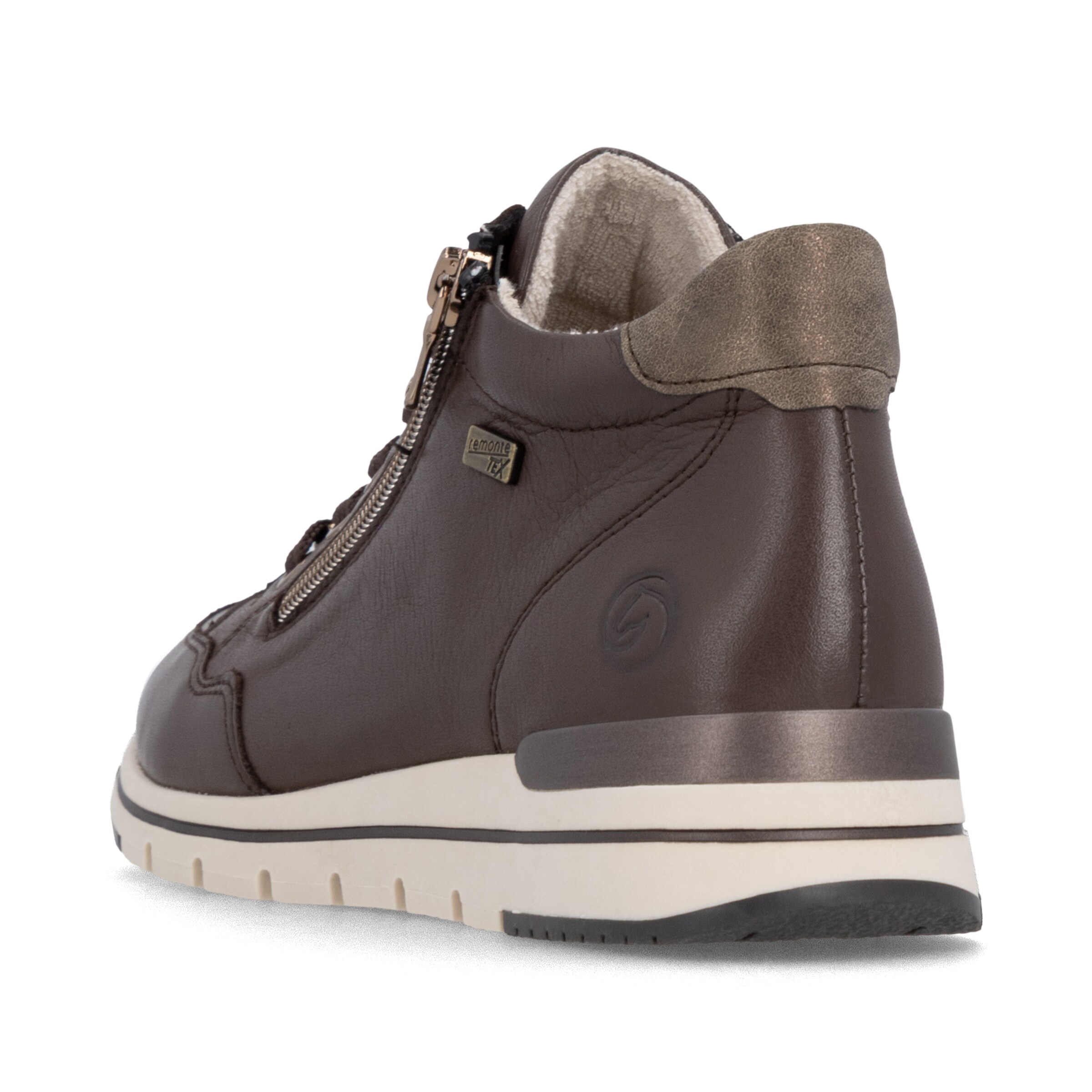 Chaussure de sport à lacets REMONTE en marron