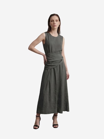 My fashion Midi Kleid in Grün: Vorderseite
