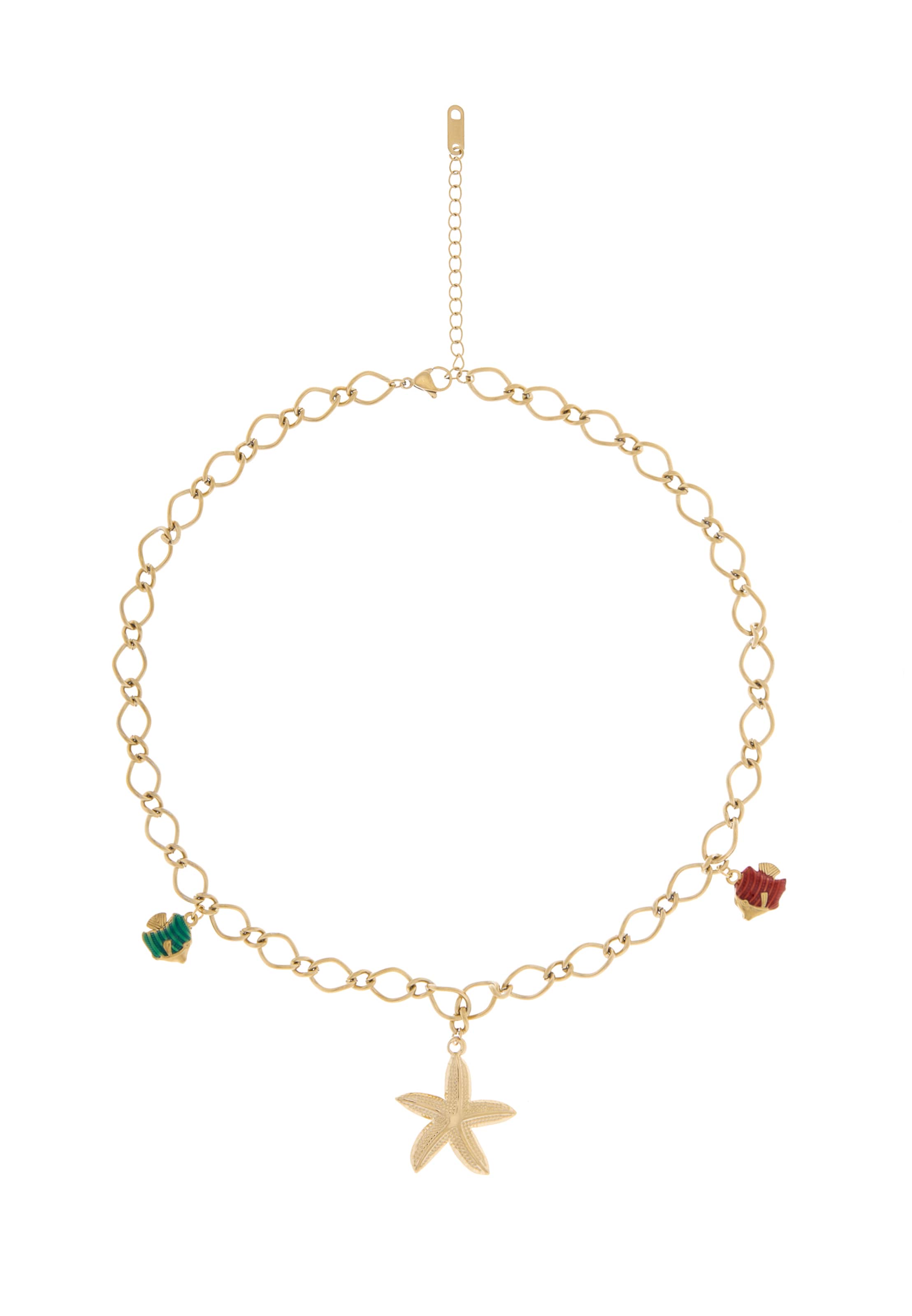 IZIA - Cadena en oro: frente