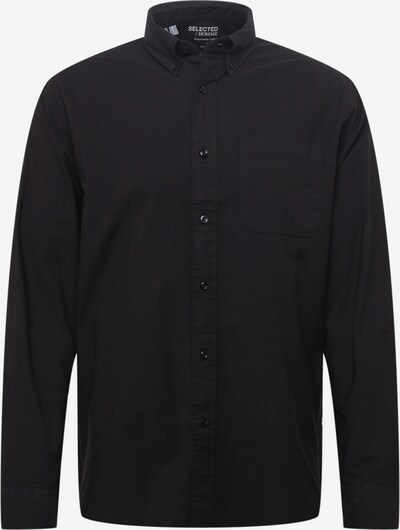 SELECTED HOMME Button Up Shirt 'Rick' in Black, Item view