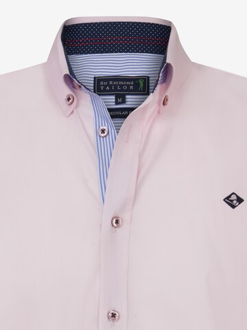 Sir Raymond Tailor Regular fit Button Up Shirt 'Lisburn' in Pink