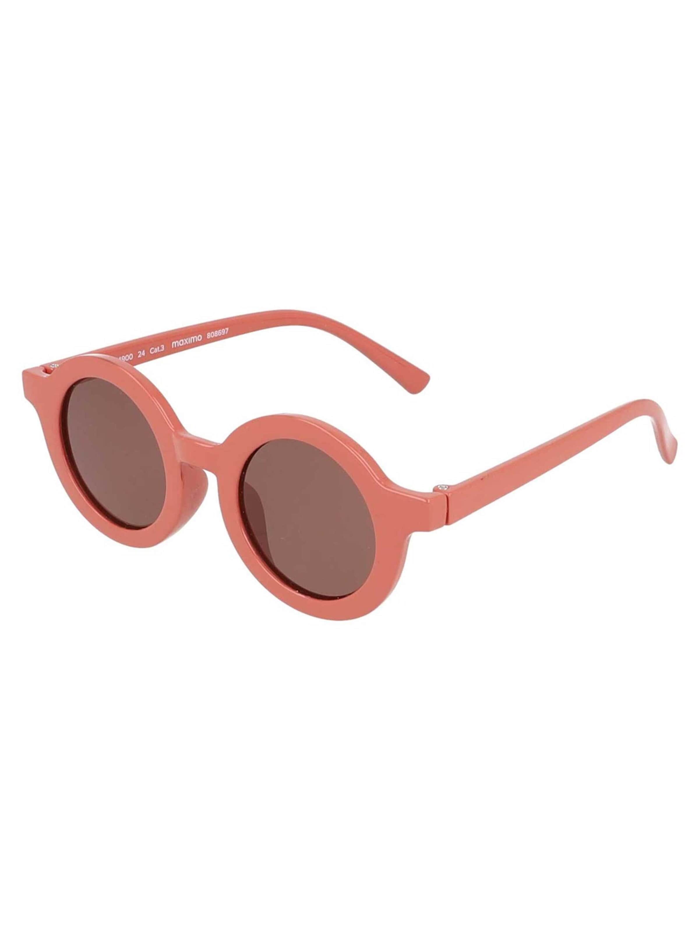 MAXIMO Sonnenbrille 'MINI-Sonnenbrille rund 3-6 J., Filterkat. 3, UV 400, polarized, BPA free'‌‌‌‌‌‌‌‌‌‌ in Pink: Vorderseite