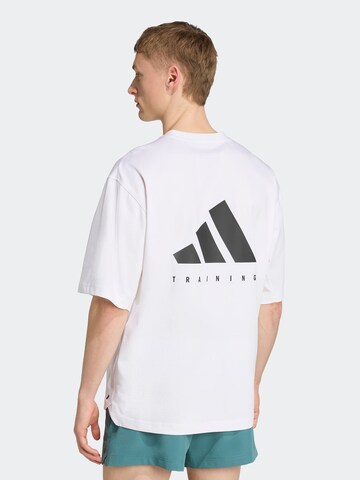 T-Shirt fonctionnel 'Power' ADIDAS PERFORMANCE en blanc : devant