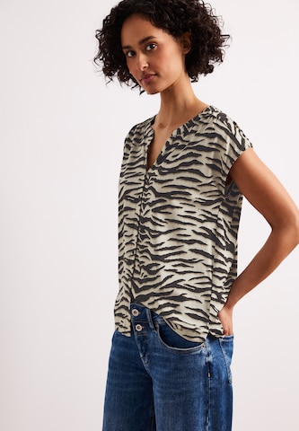 STREET ONE Blouse in Brown: front